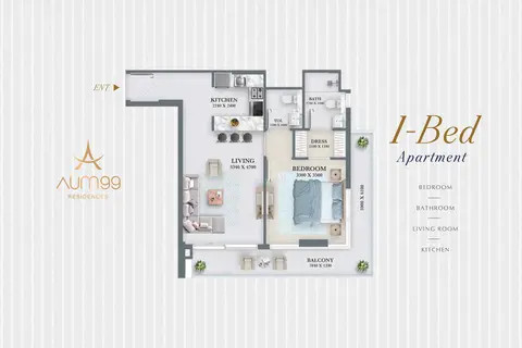 AUM 99 Residences at DLRC in Dubai Land Residence Complex, Dubai, foto 4