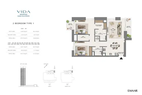 Vida Residences at Dubai Hills Estate in Dubai Hills Estate, Dubai, foto 4