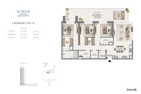 Vida Residences at Dubai Hills Estate in Dubai Hills Estate, Dubai, foto 5