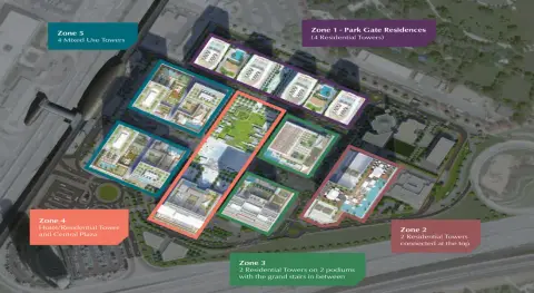 Wasl Park Gate Residences in Zabeel Park, Dubai, foto 2