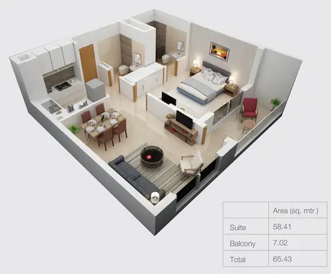 Genesis Residences in Al Barsha, Dubai, foto 4