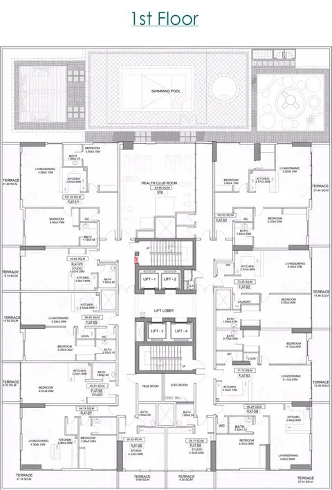 Dezire Residence in Jumeirah Village Circle, Dubai, foto 4