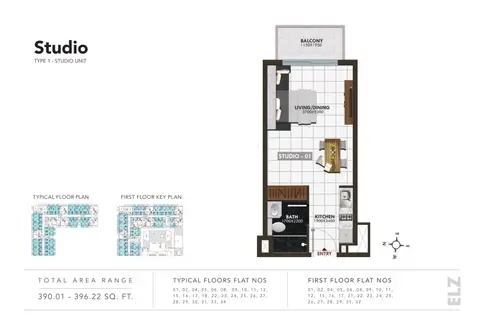 Elz Residence at Arjan in Arjan, Dubai, foto 3