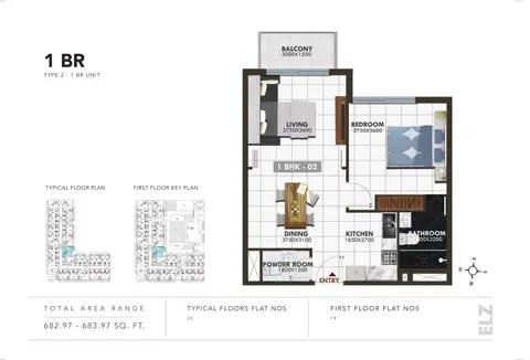 Elz Residence at Arjan in Arjan, Dubai, foto 4