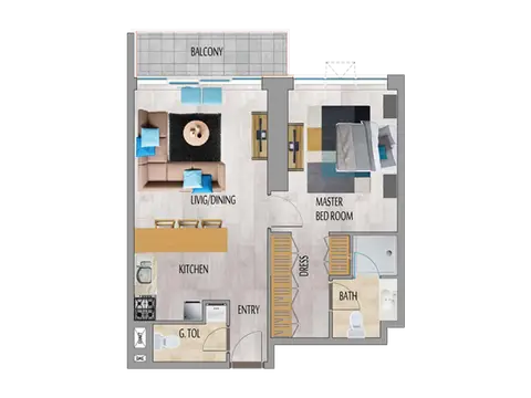 MBL Residence in Jumeirah Lake Towers, Dubai, foto 3