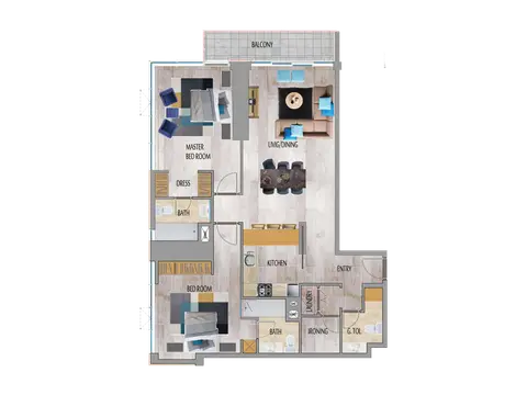 MBL Residence in Jumeirah Lake Towers, Dubai, foto 4