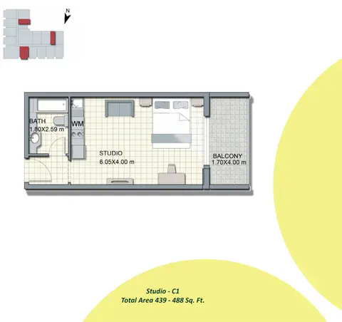 Alcove Apartments JVC in Jumeirah Village Circle, Dubai, foto 3