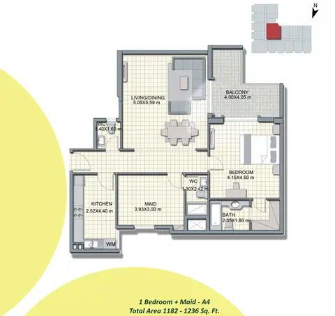 Alcove Apartments JVC in Jumeirah Village Circle, Dubai, foto 5