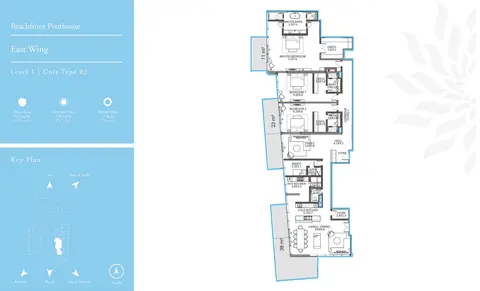 Plattegrond van - in Serenia Residences