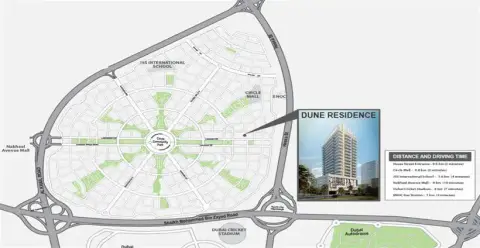 Dune Residency in Jumeirah Village Circle, Dubai, foto 2