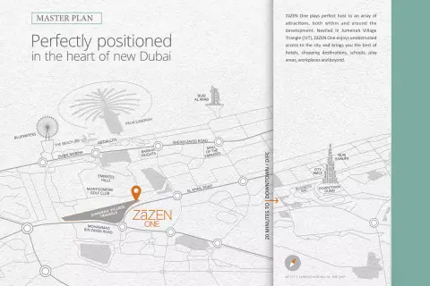ZaZEN One at JVT in Jumeirah Lake Towers, Dubai, foto 2