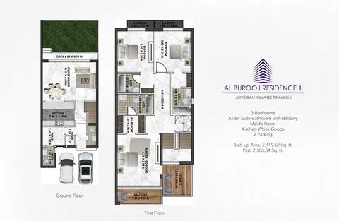 Al Burooj Residence 1 in Jumeirah Village Triangle, Dubai, foto 3