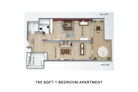 Uniestate Prime Tower in Jumeirah Village Circle, Dubai, foto 4