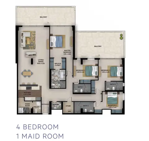 OIA Residence in Motor City, Dubai, foto 5