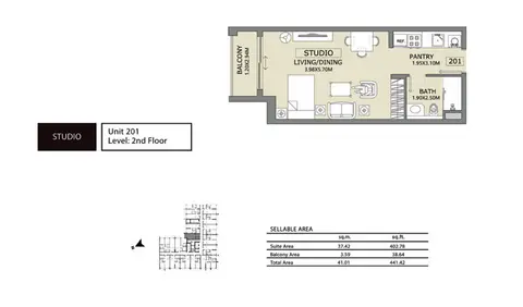 Lucky 1 Residences in Jumeirah Village Circle, Dubai, foto 3