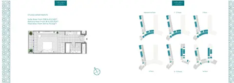 Seven Palm Residences in Palm Jumeirah, Dubai, foto 3