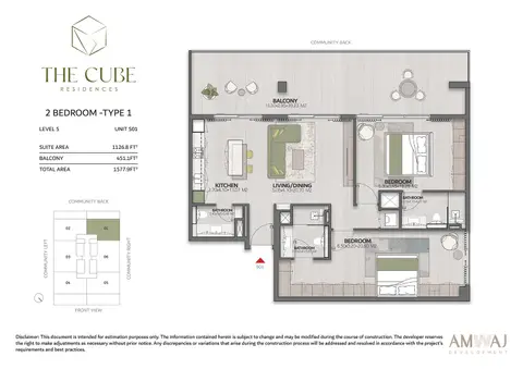 The Cube Quarter Residences in Mohammed Bin Rashid City, Dubai, foto 4