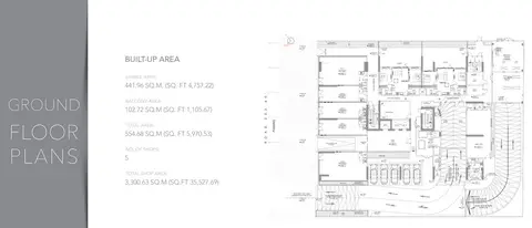 Plattegrond van Appartement in Binghatti Point