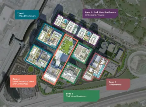 Wasl Park Views Residences Tower A in Zabeel Park, Dubai, foto 2