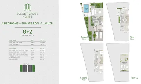 Sunset Grove Homes at JVC in Jumeirah Village Circle, Dubai, foto 3