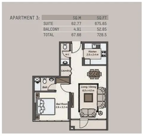 La Riviera Apartments in Jumeirah Village Circle, Dubai, foto 3