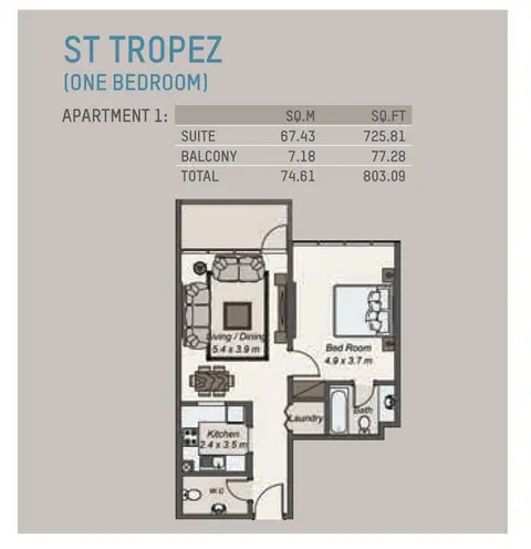 La Riviera Apartments in Jumeirah Village Circle, Dubai, foto 4