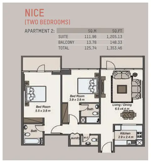 La Riviera Apartments in Jumeirah Village Circle, Dubai, foto 5