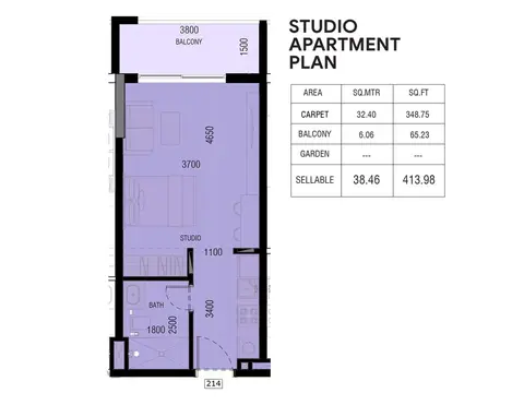 Joya Blanca Residences in Arjan, Dubai, foto 3