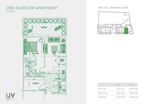 Joya Verde Residences in Jumeirah Village Circle, Dubai, foto 4