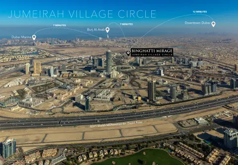 Binghatti Mirage in Jumeirah Village Circle, Dubai, foto 2