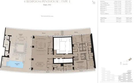 The Royal Atlantis Residences in Palm Jumeirah, Dubai, foto 5
