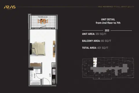 ARAS Residence in Dubai Land, Dubai, foto 3