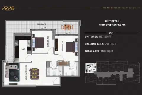 ARAS Residence in Dubai Land, Dubai, foto 5