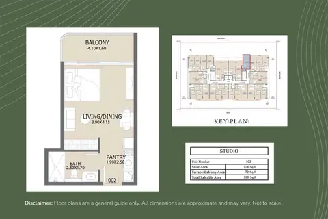 Aero 1 Residences in Dubai South (Dubai World Central), Dubai, foto 3