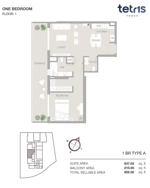 Tetr1s Tower at JVC in Jumeirah Village Circle, Dubai, foto 4