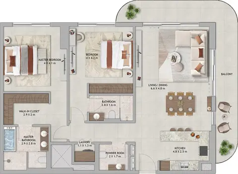 The Wilds Residences in Dubai Land, Dubai, foto 3