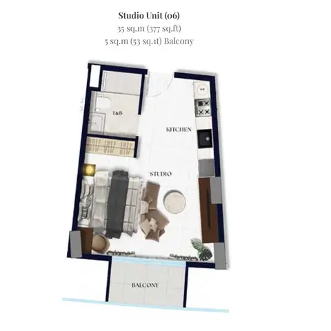 Xenia Residence at JVC in Jumeirah Village Circle, Dubai, foto 3