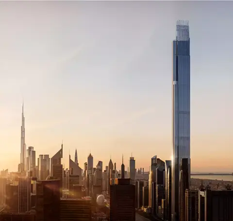 Burj Azizi in Sheikh Zayed Road, Dubai, foto 3