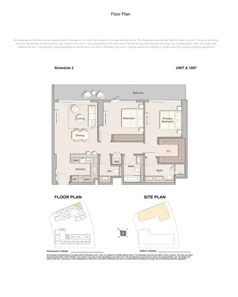 Plattegrond van 3 slaapkamers in The Hillgate