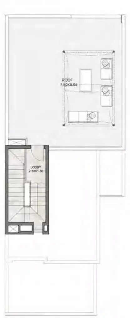 Plattegrond van 3 slaapkamers in South Bay Phase 5 By Dubai South