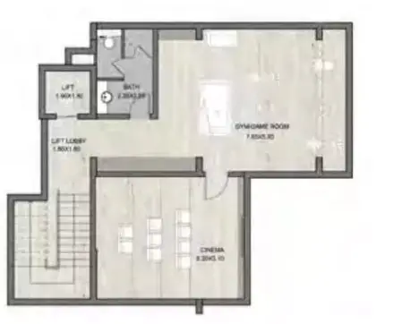 Plattegrond van 6 slaapkamers in South Bay Phase 5 By Dubai South