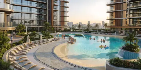 Azizi Jaddaf Beach Oasis in Al Jaddaf, Dubai, foto 2