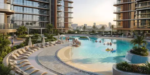 Azizi Jaddaf Beach Oasis in Al Jaddaf, Dubai, foto 4