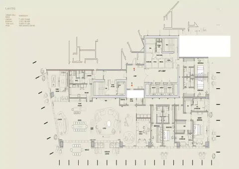 Plattegrond van 5 slaapkamers in Four Seasons Private Residences at DIFC