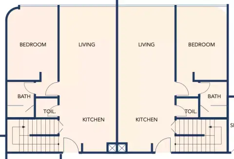 Plattegrond van 3 slaapkamers in Sunset Bay By Imtiaz