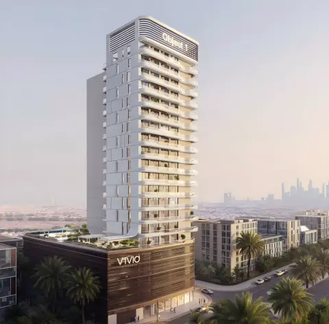 V1VID Tower in Jumeirah Village Triangle, Dubai, foto 2