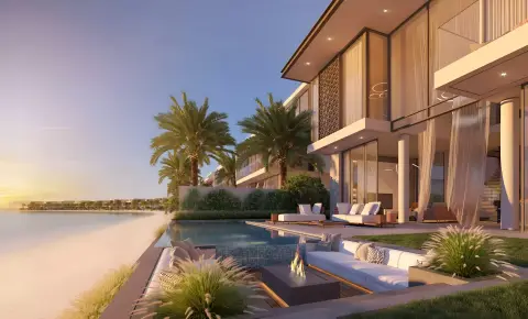 Villa Blue Horizon in Palm Jebel Ali, Dubai, foto 3
