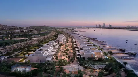 Bashayer Villas in Al Hudayriat Island, Abu Dhabi, foto 4