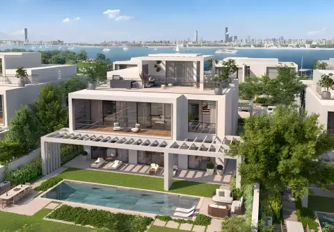 Bashayer Villas in Al Hudayriat Island, Abu Dhabi, foto 5
