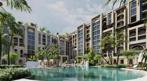 Bab Al Qasr Resort Residence in Masdar City, Abu Dhabi, foto 2